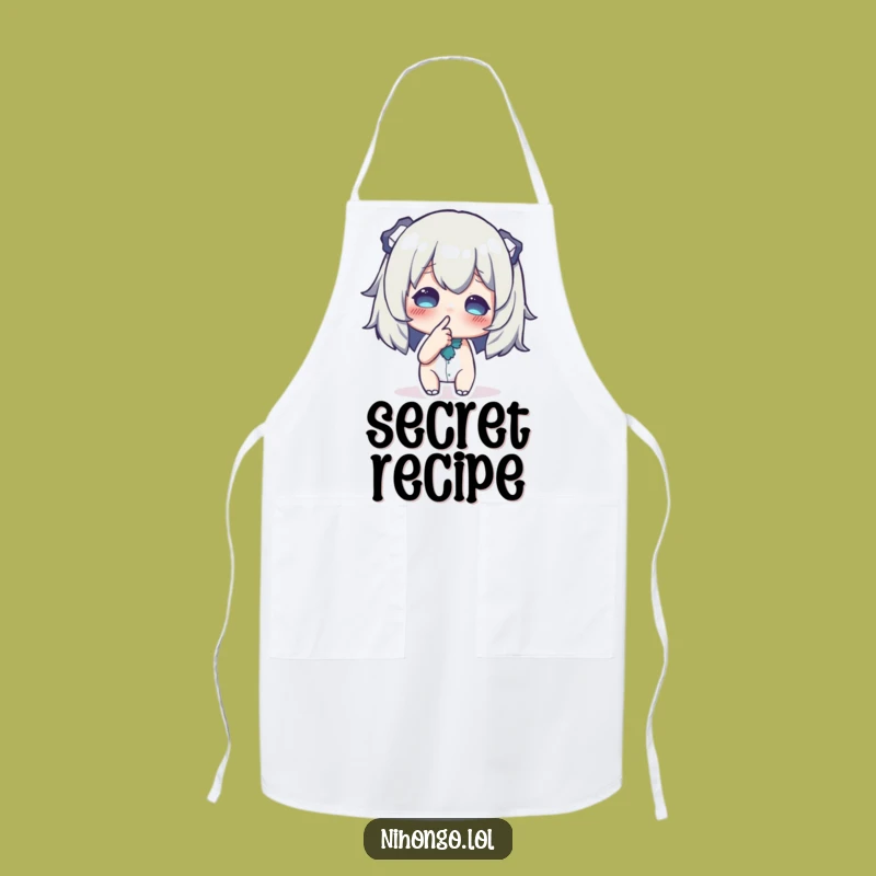 Funny Apron: Kitchen Secrets, Character Whispers About Recipes, Gift for Home Cooks