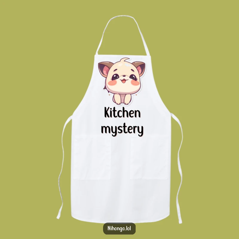 Funny Curious Character Apron: Cook with Wonder, the Ultimate Funny Gift
