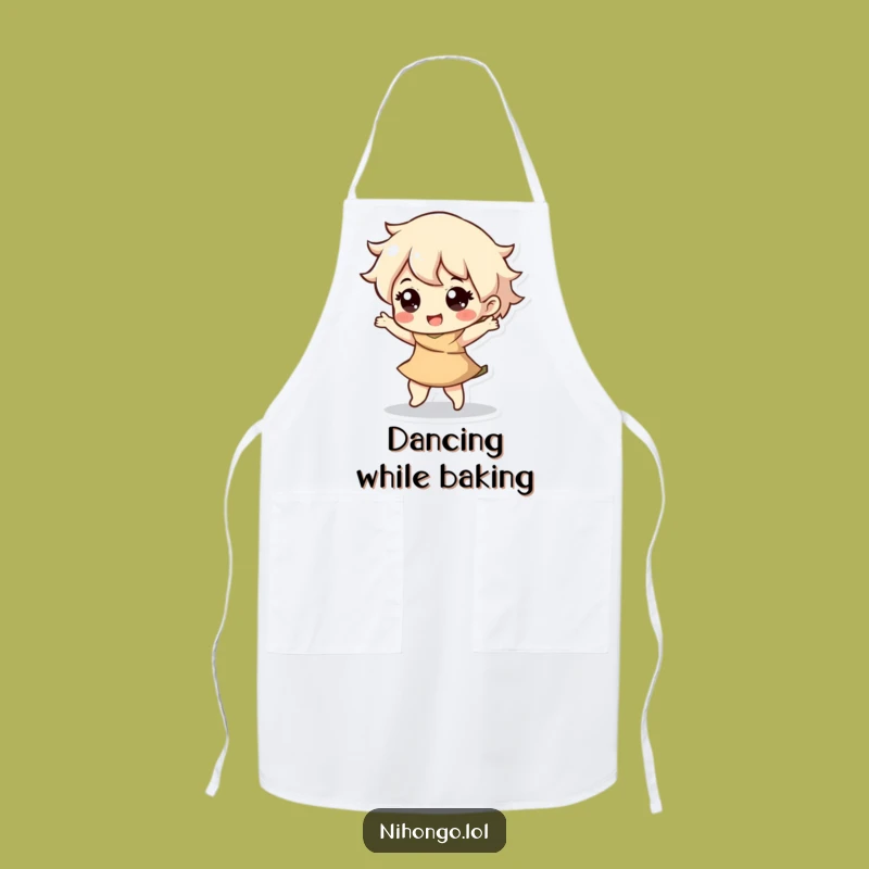 Funny Dancing Character Apron - Dance Through Your Cooking!