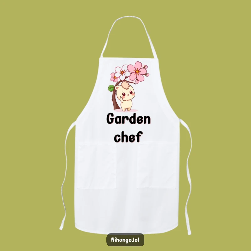 Funny Gardener Apron - Curious Character, Perfect Hobby Gift