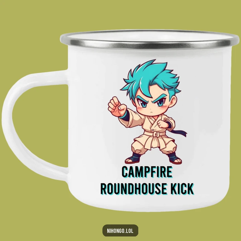 Funny Martial Arts Mug: Conquer the Outdoors, Great Adventure Gift