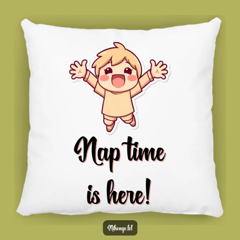 Soft Funny Excited Jumping Pillow - Cozy Enthusiasm - Great Funny Gift