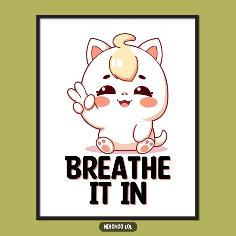 Funny Shaka Sign Character Digital Art - Instant Good Vibes, Perfect Funny Gift