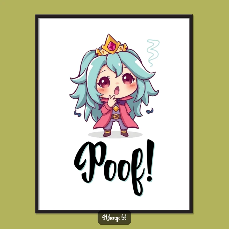 Funny Surprised Character Poster - Decorate with Unexpected Humor!