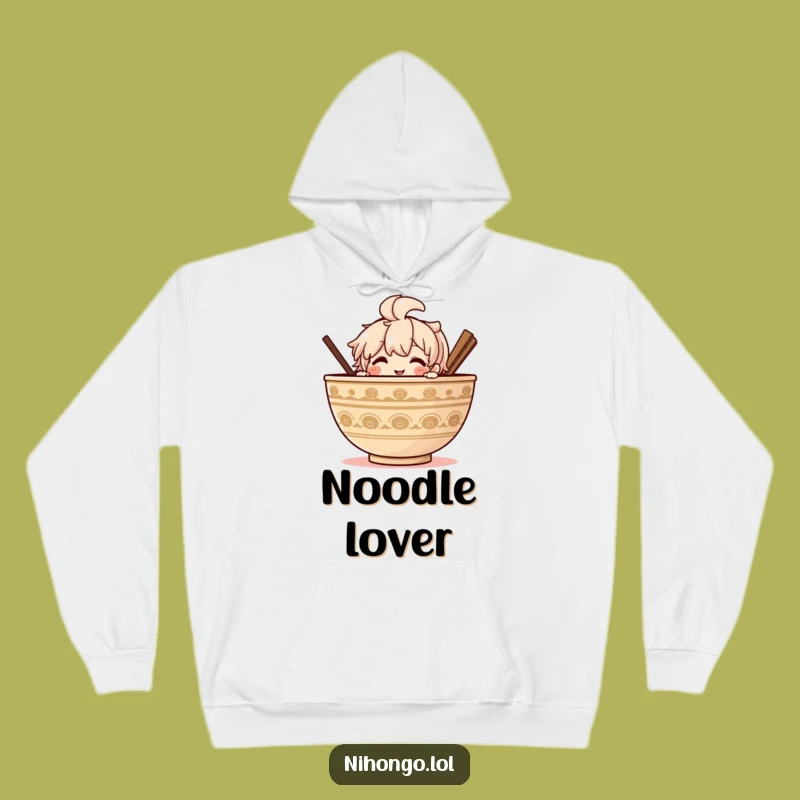 Funny Ramen Peek Hoodie: Cozy Up with Noodles, the Ultimate Funny Gift