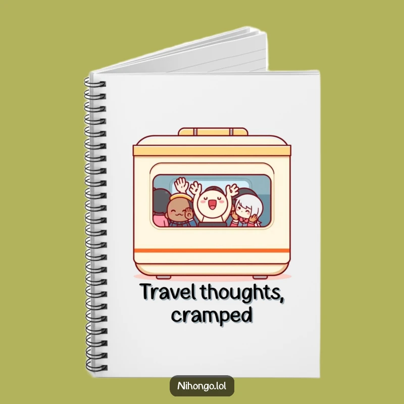 Funny Bento Box Train Notebook - Hilarious Meal Adventure Journal for Ideas