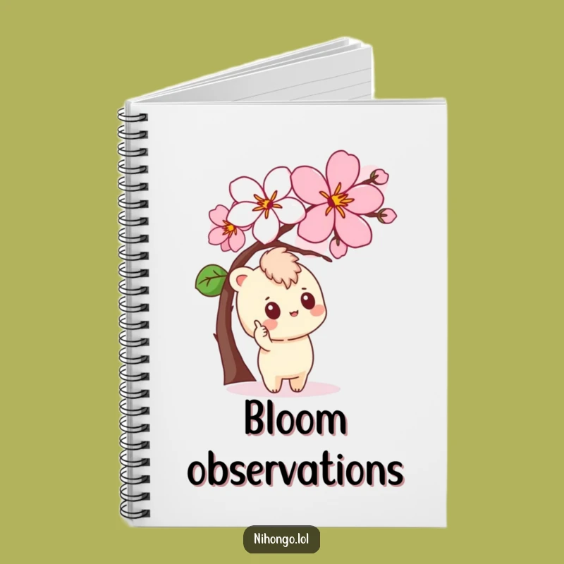Funny Blossom Journal - Curious Character, Perfect Nature Gift