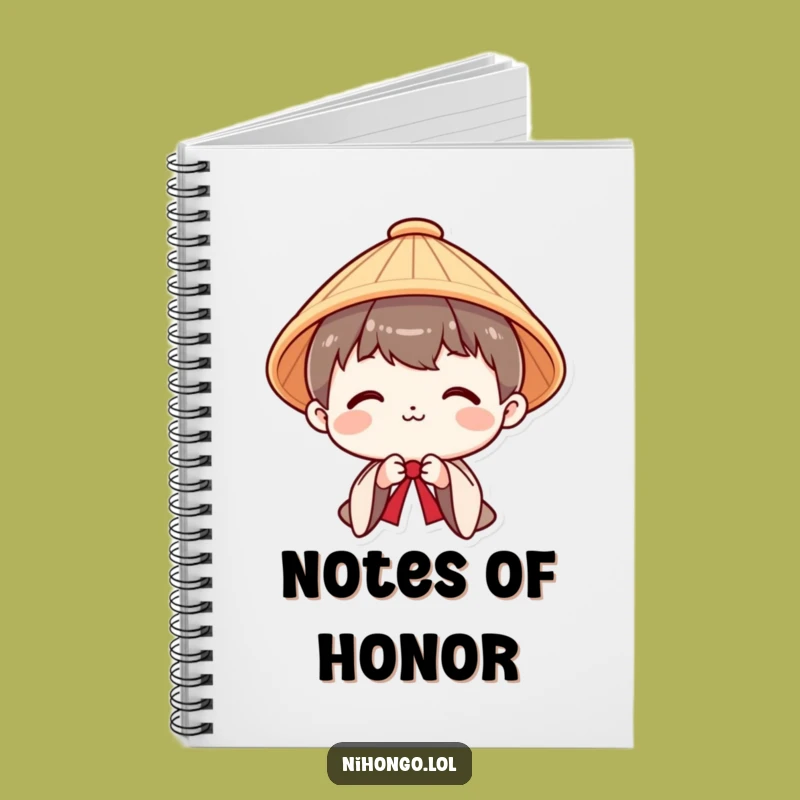 Funny Polite Bow Notebook: Humorous Gift for Respectful Notes