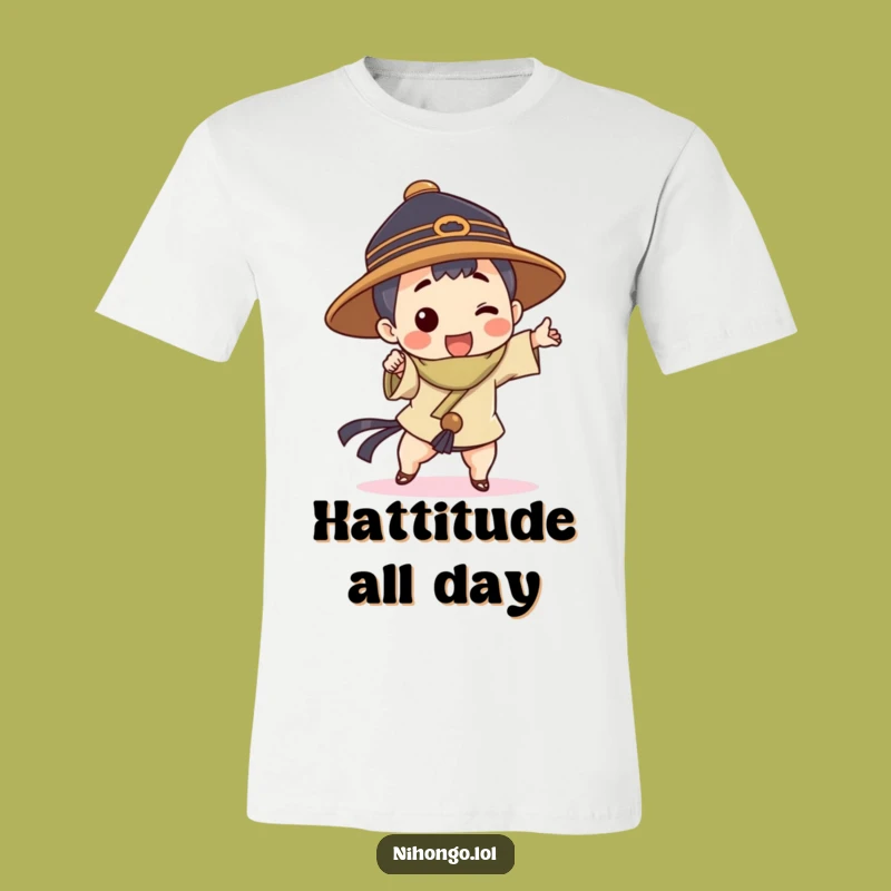 Funny Character Hat T-Shirt: Express Yourself with This Hilarious Comical Tee